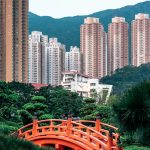 馬鞍山住宅屋苑大廈外觀