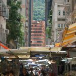 香港住宅屋苑街景建築
