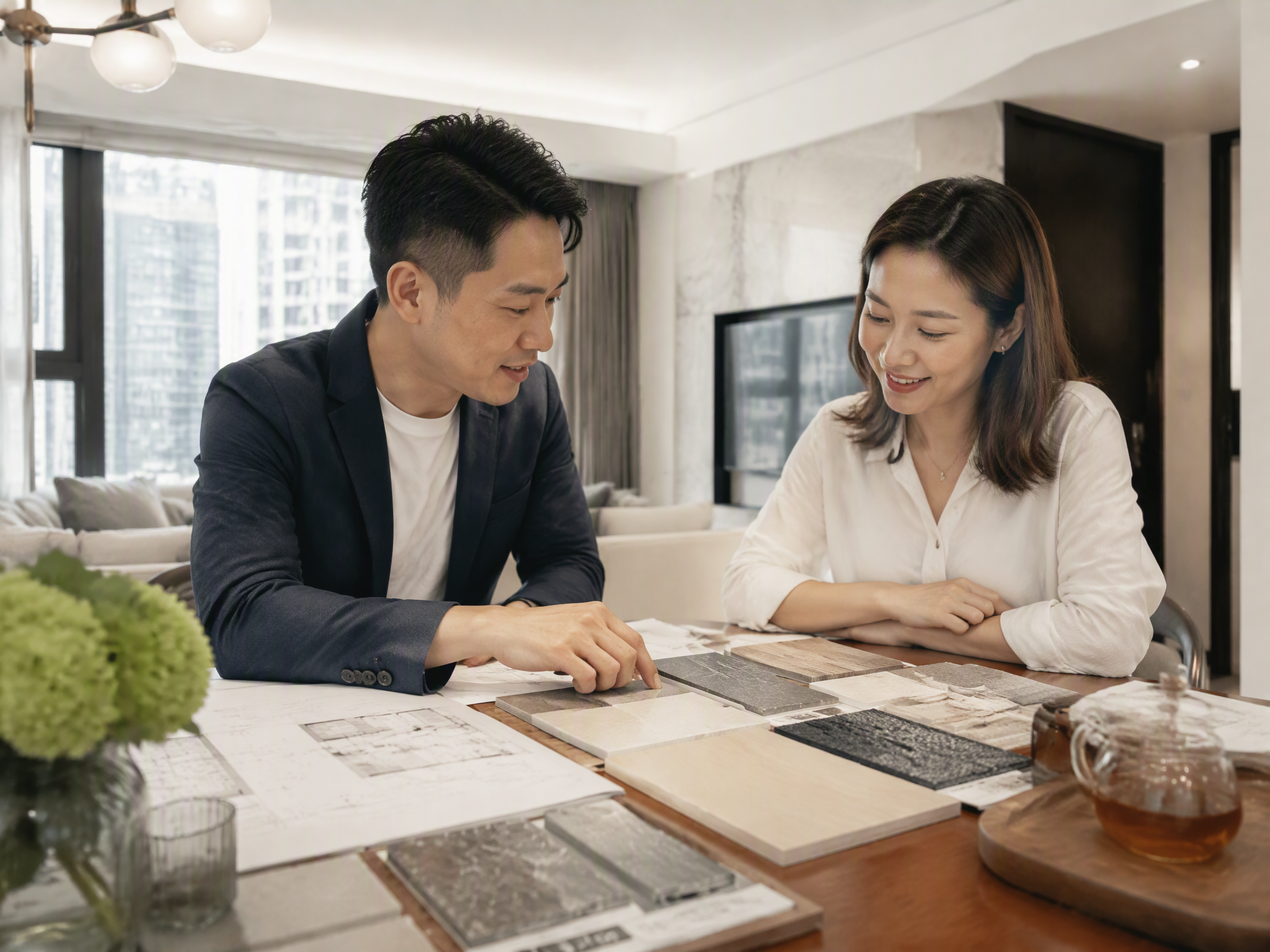 EcHouse 裝修顧問與業主溝通設計方案